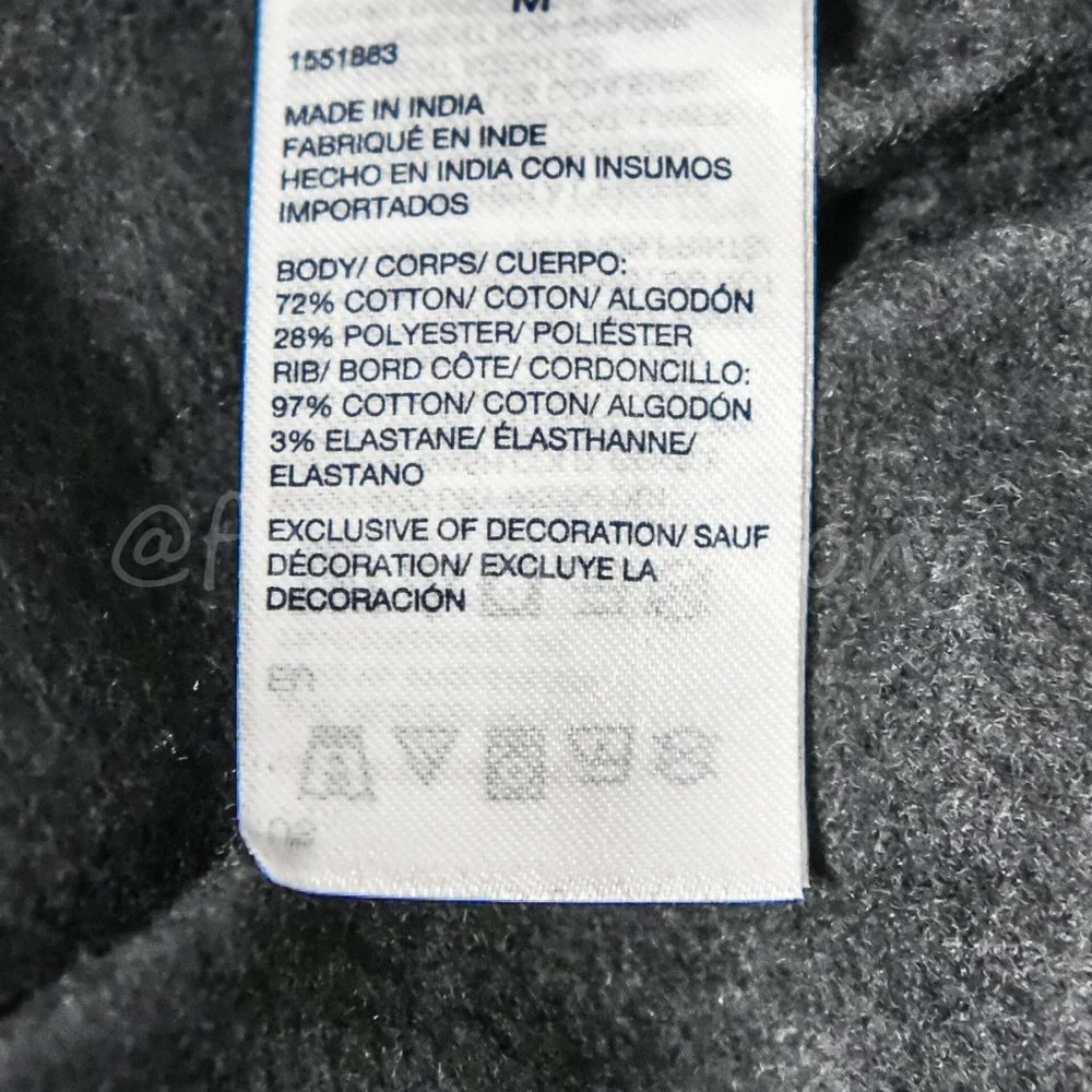 Tommy Hilfiger Fleece Men Veritcal short  M‎ L XL XXL BLACK NAVY GRAY